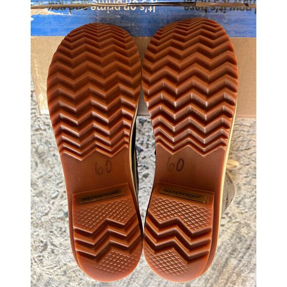 Sorel Tivoli High Waterproof Winter Lace Up Faux Fur Boots Size 10 - Picture 9 of 13